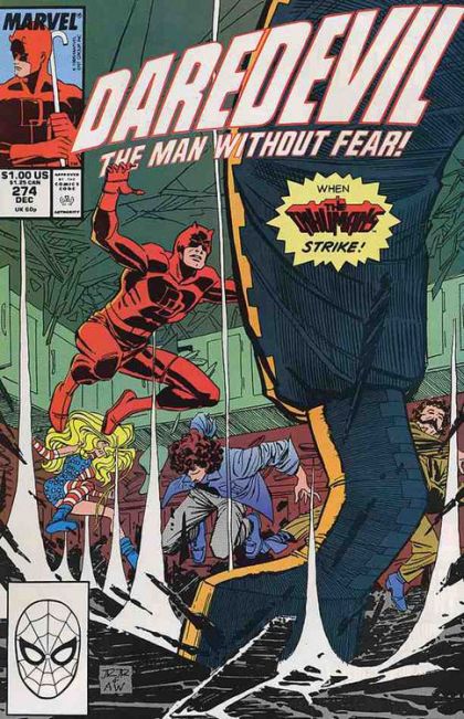Daredevil, Vol. 1 Bombs & Lemonade |  Issue#274A | Year:1989 | Series: Daredevil | Pub: Marvel Comics |