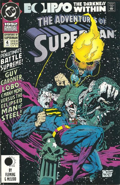 The Adventures of Superman Annual Eclipso: The Darkness Within - In Blackest Night |  Issue#4A | Year:1992 | Series: Superman |