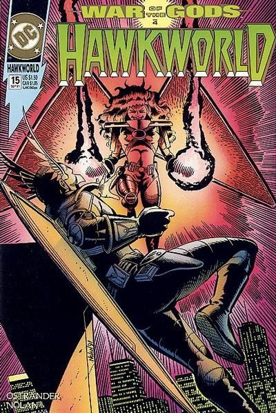 Hawkworld, Vol. 2 War of the Gods - Part 4: The Hounds of the Gods |  Issue#15 | Year:1991 | Series: Hawkworld |