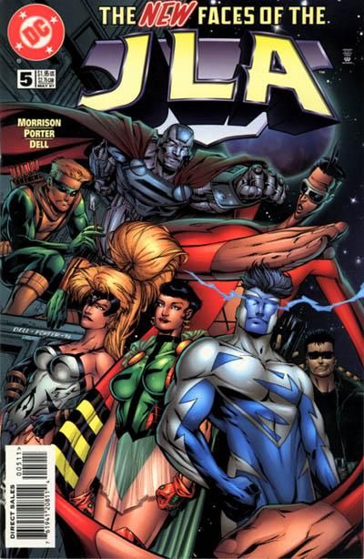 JLA Woman of Tomorrow |  Issue#5A | Year:1997 | Series: JLA | Pub: DC Comics