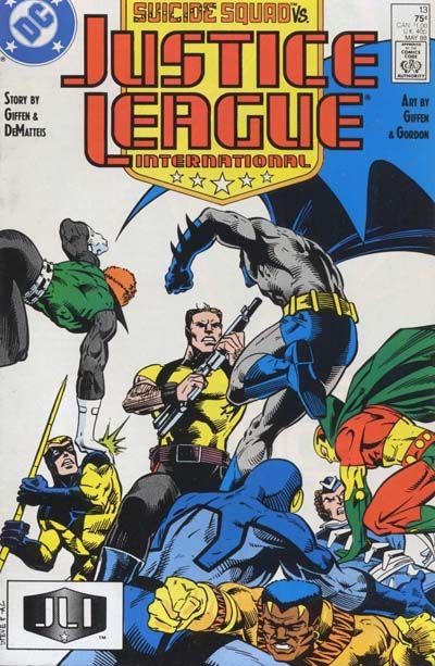 Justice League / International / America Collision Course |  Issue#13A | Year:1988 | Series: Justice League | Pub: DC Comics