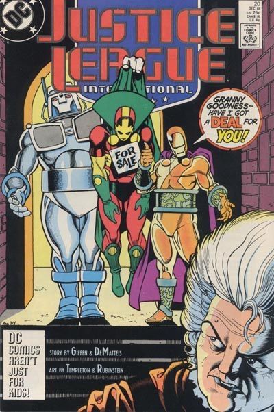 Justice League / International / America If It's Tuesday, This Must Be -- Apokolips! |  Issue#20A | Year:1988 | Series: Justice League | Pub: DC Comics