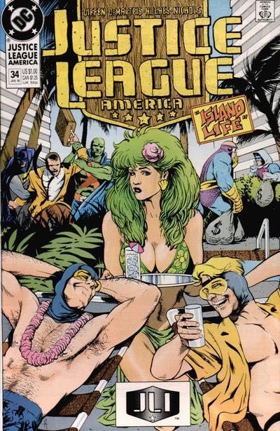 Justice League / International / America Club JLI |  Issue#34A | Year:1990 | Series: Justice League |