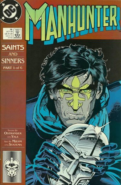 Manhunter, Vol. 2 Saints and Sinners, Part 1: Recalled to Life |  Issue#18A | Year:1989 | Series: Manhunter | Pub: DC Comics |