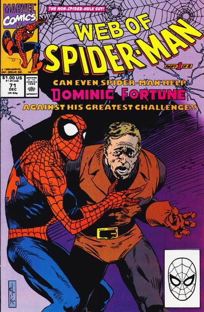 Web of Spider-Man, Vol. 1 Fortune's Fury |  Issue#71A | Year:1990 | Series: Spider-Man |