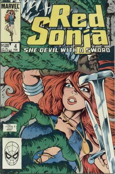 Red Sonja, Vol. 3 Lassusar Must Die! |  Issue#4A | Year:1984 | Series: Red Sonja | Pub: Marvel Comics |
