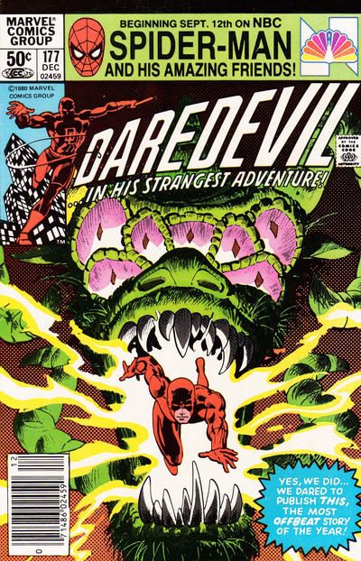 Daredevil, Vol. 1 Where Angels Fear to Tread |  Issue#177B | Year:1981 | Series: Daredevil |