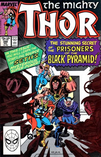 Thor, Vol. 1 The Prisoners Of The Black Pyramid! |  Issue#398A | Year:1988 | Series: Thor | Pub: Marvel Comics