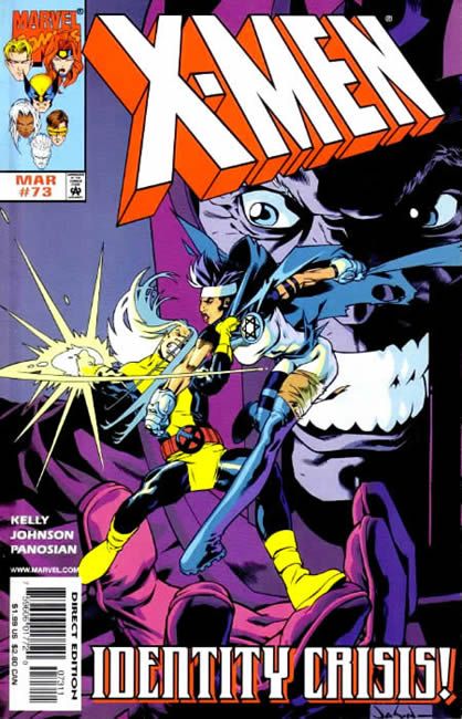 X-Men, Vol. 1 The Elements Within Us |  Issue#73A | Year:1998 | Series: X-Men | Pub: Marvel Comics
