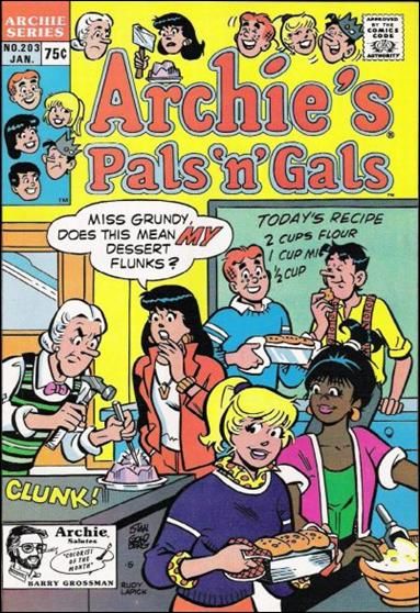 Archie's Pals 'n' Gals  |  Issue#203A | Year:1989 | Series: Archie | Pub: Archie Comic Publications |