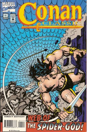 Conan Classic Web of the Spider-God |  Issue#11 | Year:1995 | Series: Conan | Pub: Marvel Comics