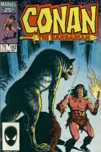 Conan the Barbarian, Vol. 1 Keeper |  Issue#192A | Year:1987 | Series: Conan | Pub: Marvel Comics