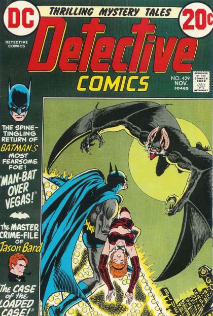 Detective Comics, Vol. 1 Man-Bat Over Las Vegas! |  Issue#429A | Year:1972 | Series: Detective Comics | Pub: DC Comics