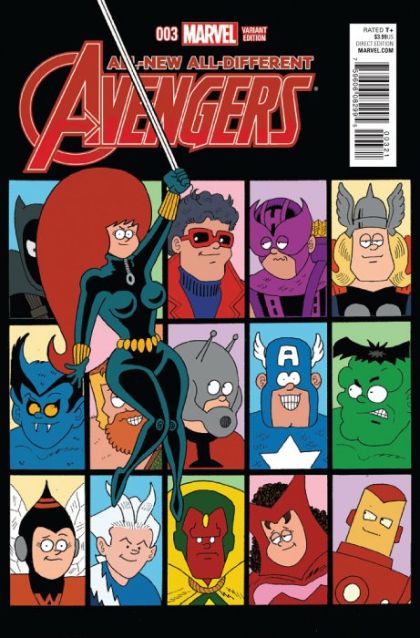 All-New, All-Different Avengers, Vol. 1  |  Issue#3B | Year:2016 | Series: Avengers | Pub: Marvel Comics |