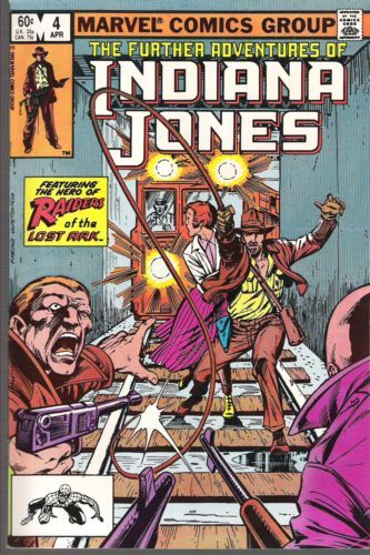 The Further Adventures of Indiana Jones Gateway To Infinity! |  Issue#4A | Year:1983 | Series: Indiana Jones | Pub: Marvel Comics