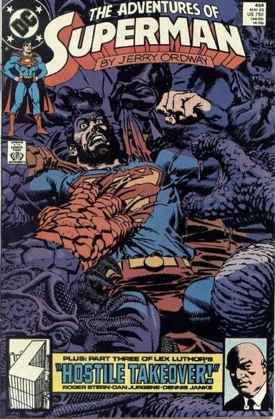 The Adventures of Superman Exile, Wayfarer / Looking for a White Knight |  Issue#454A | Year:1989 | Series: Superman | Pub: DC Comics