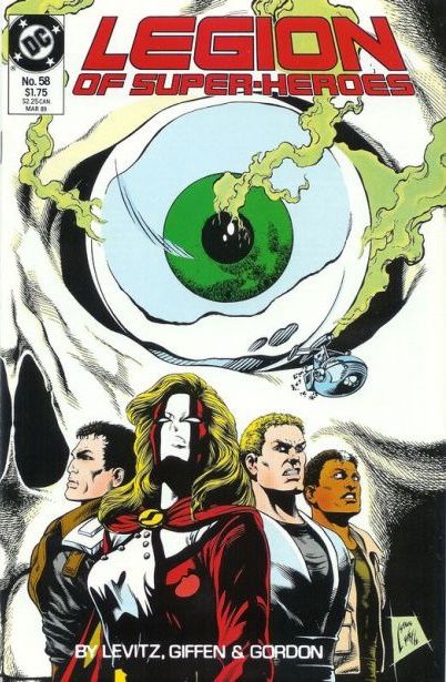 Legion of Super-Heroes, Vol. 3 If Thine Eye Offend Thee |  Issue#58 | Year:1989 | Series: Legion of Super-Heroes |