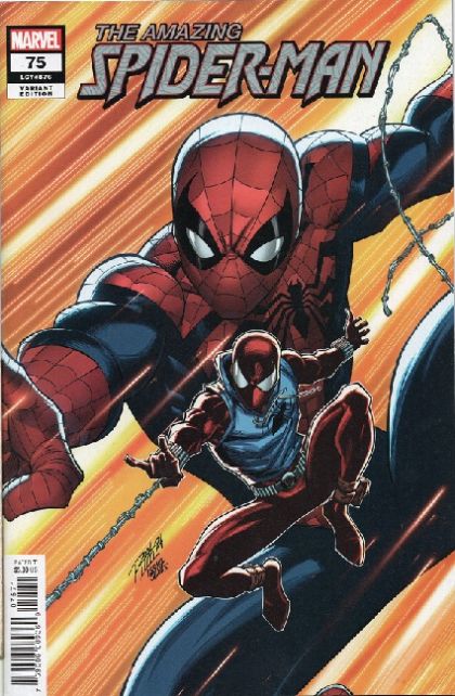 The Amazing Spider-Man, Vol. 5 "Beyond: Chapter One" / "Love And Monsters" / "Kafka" |  Issue#75G | Year:2021 | Series: Spider-Man | Pub: Marvel Comics | Ron Lim Variant Cover