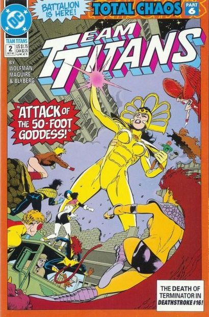 Team Titans Total Chaos - From the Ashes of Defeat |  Issue#2 | Year:1992 | Series: Teen Titans | Pub: DC Comics