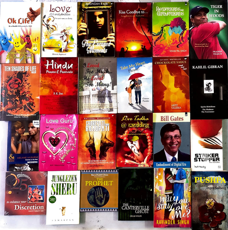 (BRAND NEW) Set of 50 Books | Mixed Genres Mostly Fiction | FREE Bookmarks | FREE Delivery