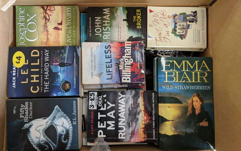 Assorted Used Paperback UK Fiction | Shipping NOT Included (Shipping EXTRA)