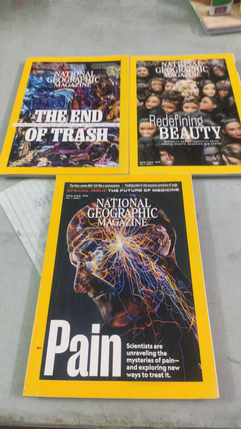 National Geography 2020 Issues | Pack of 3