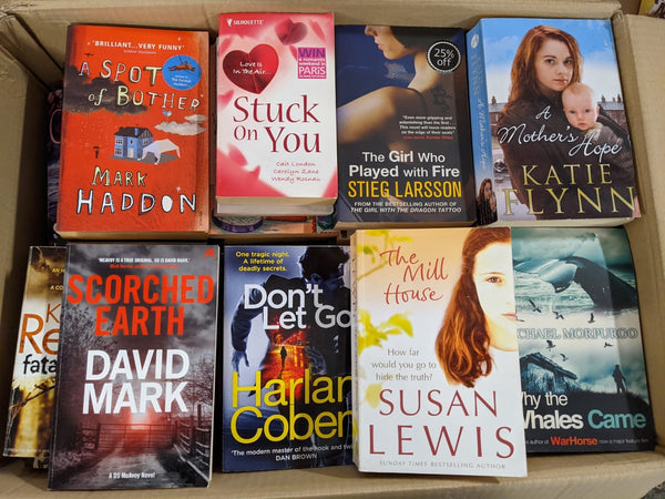 Assorted Used Paperback UK Fiction | Shipping NOT Included (Shipping EXTRA)