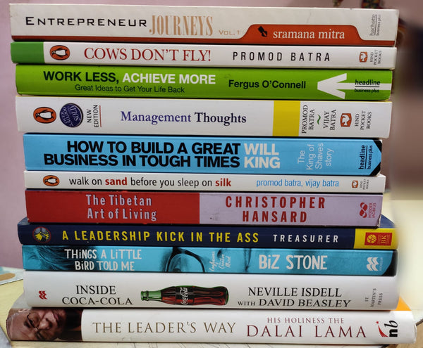 Best of Business Books | Set of 10 Books | Free Bookmarks