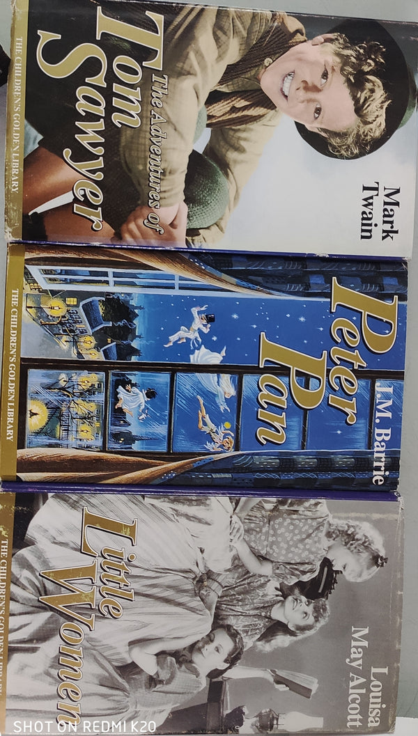 Golden Classics: Tom Sawyer, Peter Pan, Little Women