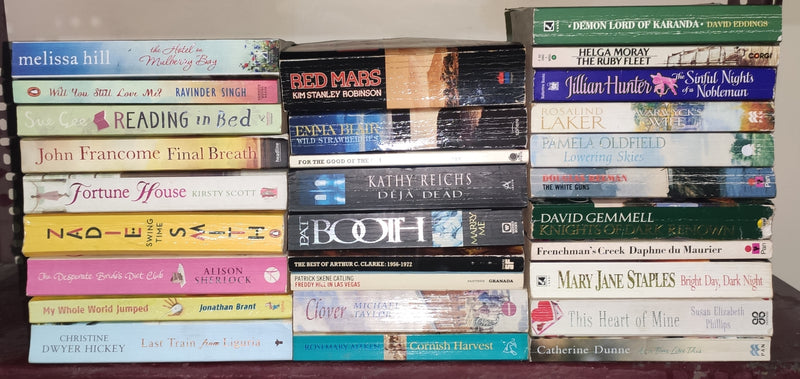 Mixed General Fiction for Adults | Lot of 30 Books