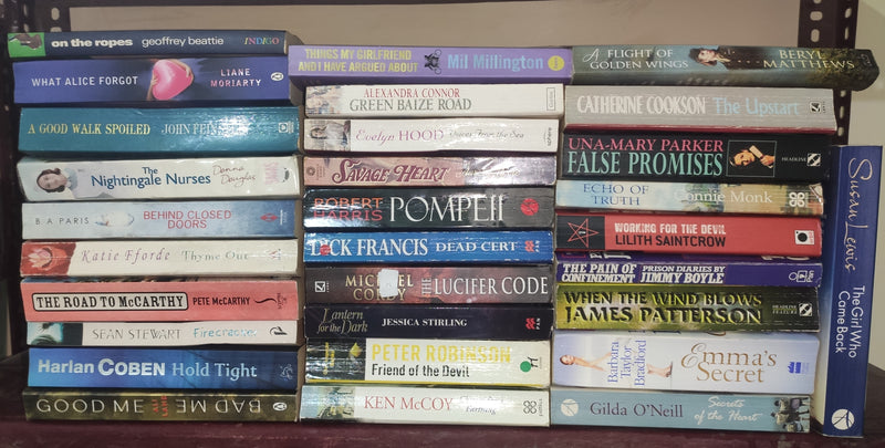 Mixed Lot of General Fiction Books for Adults | Lot of 30 Books