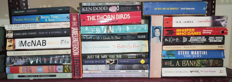 Mixed Lot of General Fiction Books for Adults | Lot of 30 Books