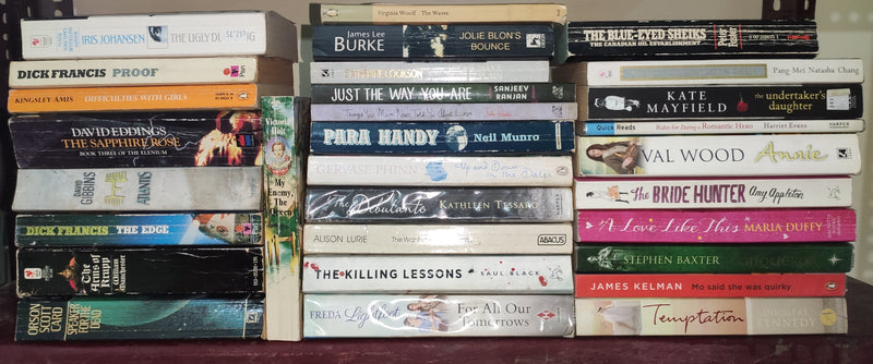 Mixed Lot of General Fiction Books for Adults | Lot of 30 Books