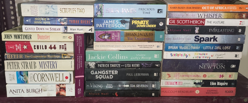 Mixed Lot of General Fiction Books for Adults | Lot of 30 Books