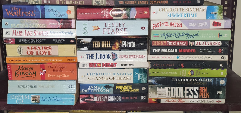 Mixed Lot of General Fiction Books for Adults | Lot of 30 Books