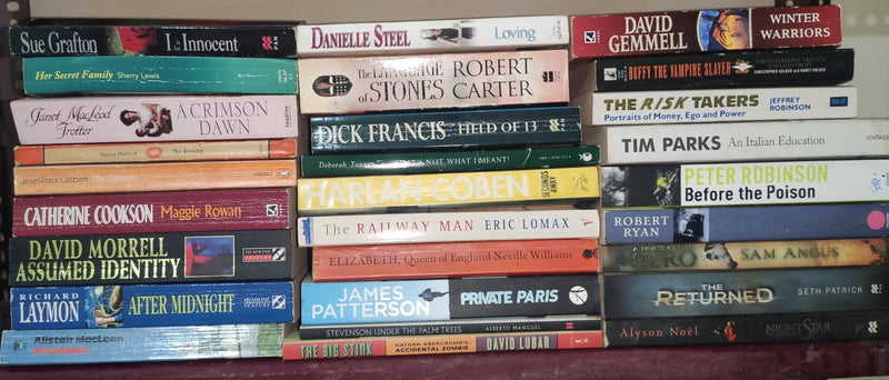 Mixed Lot of General Fiction Books for Adults | Lot of 30 Books