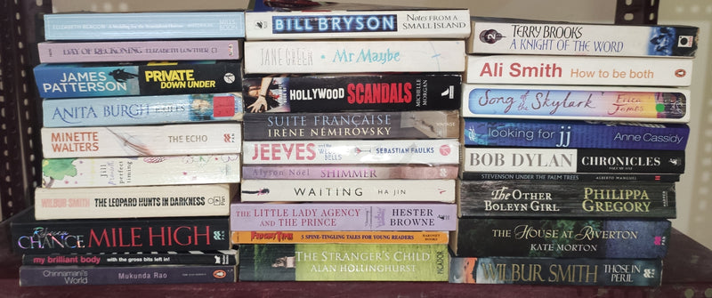 Mixed Lot of Paperback General Fiction for Adults | Lot of 30 Books