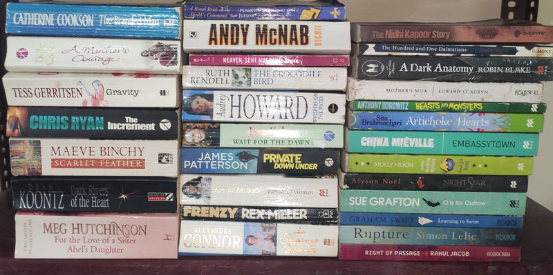 Mixed Lot of General Fiction Books for Adults | Lot of 30 Books