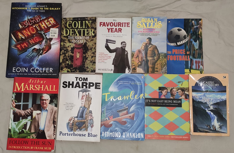 Mixed Lot of General Fiction Books for Adults Category | Lot of 10 Books