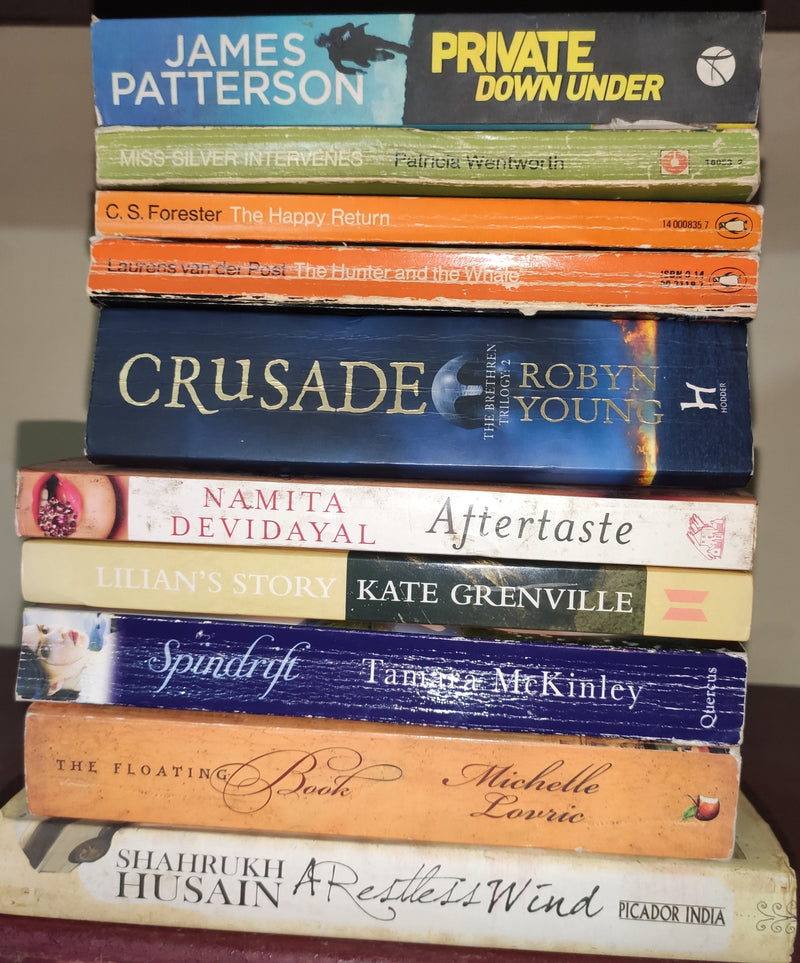 Mixed Lot of General Fiction Books for Adults Category | Lot of 10 Books
