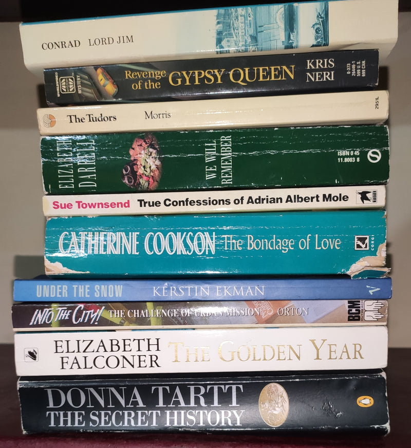 Mixed Lot of General Fiction Books for Adults | Lot of 10 Books
