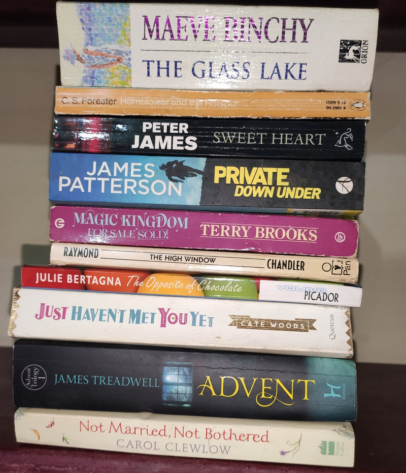 Mixed Lot of General Fiction Books | Lot of 10 Books