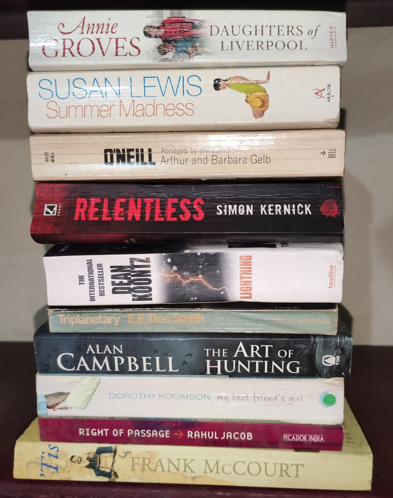 Mixed Lot of General Fiction Books for Adults | Lot of 10 Books