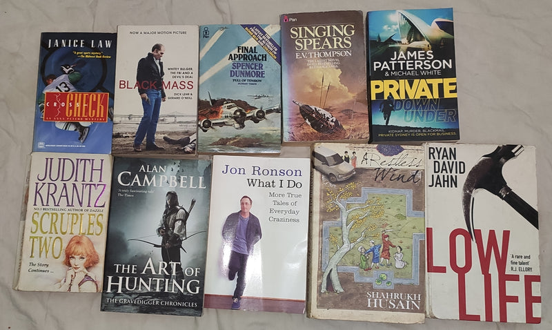 Mixed Lot of General Fiction for Adults | Lot of 10 Books