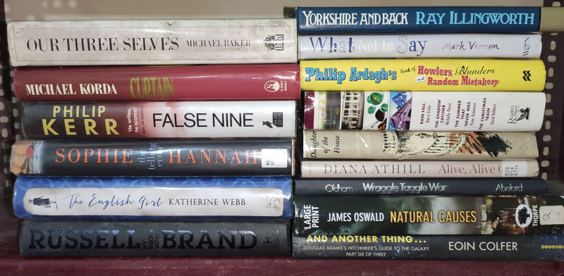 Hardcover Books Lot | Mixed General Fiction Books | Lot of 15 Books