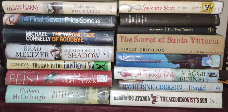 Hardcover Books Lot | Mixed General Fiction Books | Lot of 15 Books