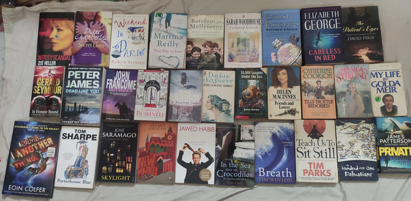 Mixed Lot of General Fiction for Adults | Lot of 30 Books