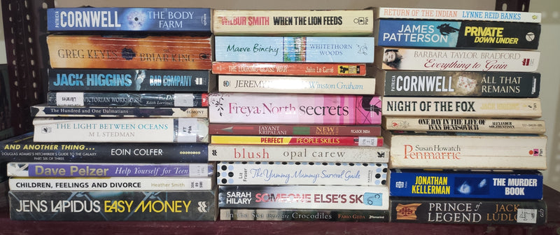 Mixed Lot of General Fiction Books for Adults | Lot of 30 Books