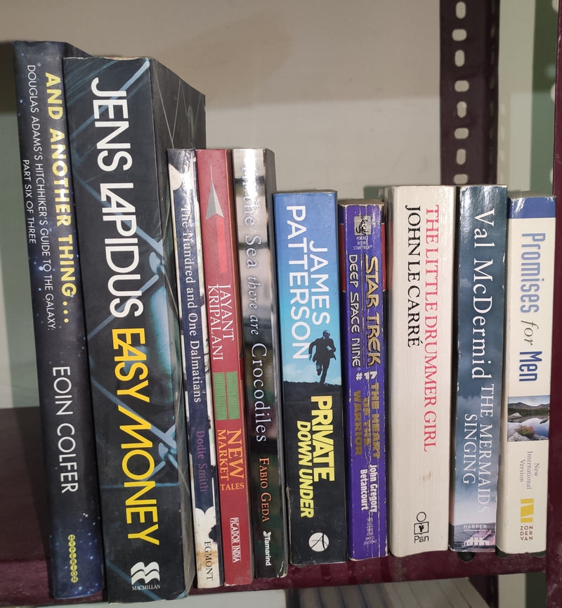 Mixed lot of General Fiction books | Lot of 10 Books