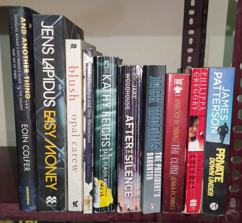 Mixed Lot of General Fiction Books for Adults | Lot of 10 Books